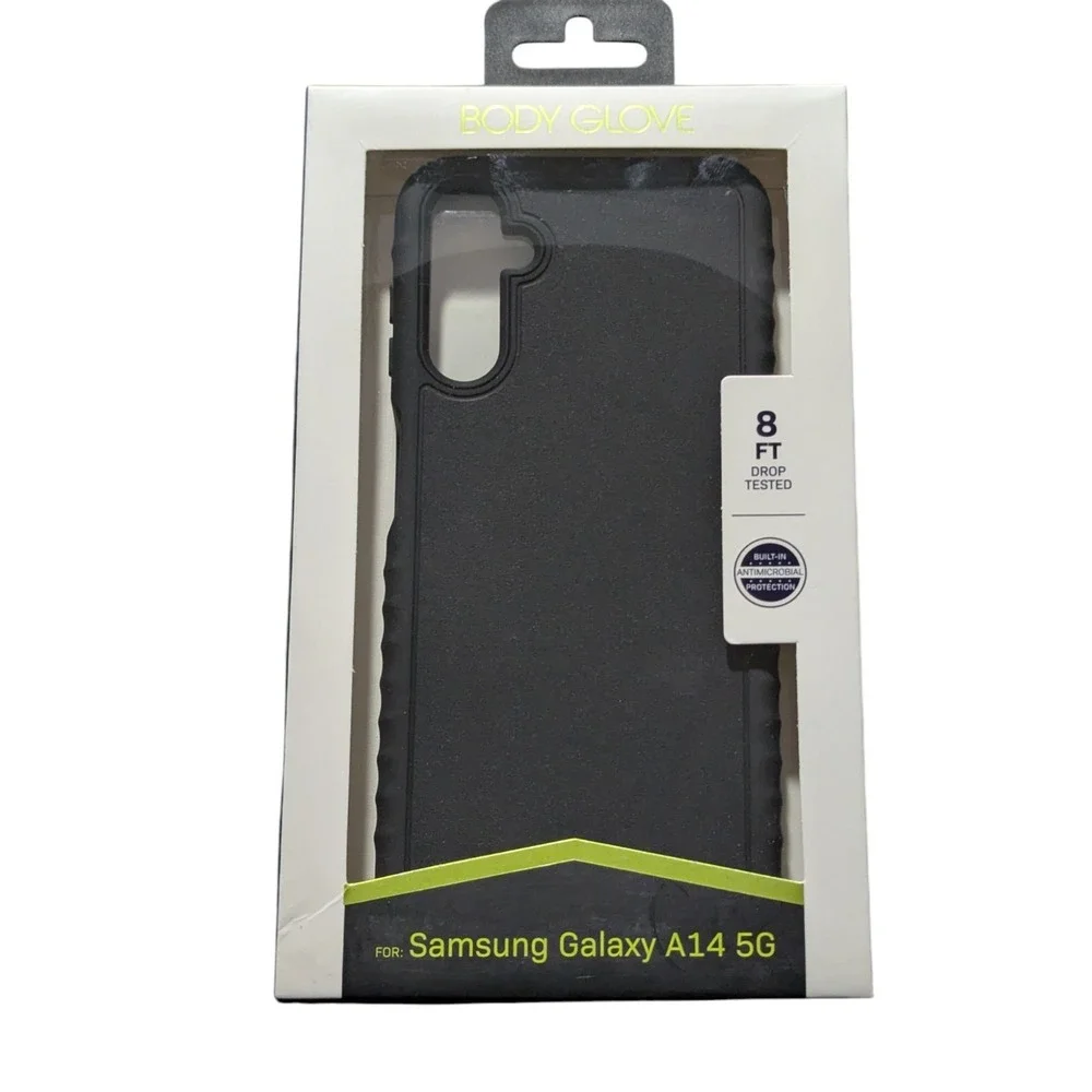 B7. Body Glove Contour Grip Case for Samsung Galaxy A14 5G - In Black